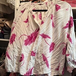 Tucker Pink Floral Blouse